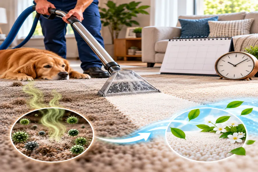 How Often Should You Wash Your Carpet to Prevent Odours?